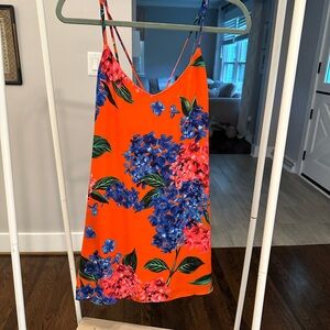 Vibrant Floral Slip Dress
